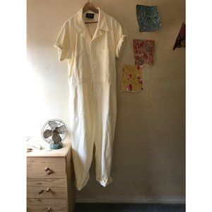 Short Sleeve Bug Bud Press Vintage Tee Off-White Jumpsuit